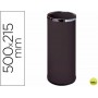PARAGUERO METALICO 301 NEGRO MEDIDA 50X21,5 -AROS CROMO