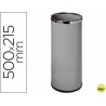 PARAGUERO METALICO 301 GRIS MEDIDA 50X21,5 -AROS CROMO