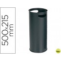 PARAGUERO METALICO 306 NEGRO MEDIDA 50X21.5 CM