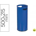 PARAGUERO METALICO 306 AZUL MEDIDA 50X21.5 CM