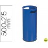 PARAGUERO METALICO 306 AZUL MEDIDA 50X21.5 CM