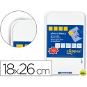 PIZARRA BLANCA CLIPPER PEQUEÑA18X26 CM -CON ROTULADOR