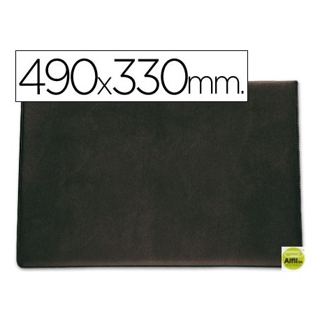 VADE SOBREMESA SARO LUJO 710 NEGRO -TAMAÑO 490X330 CM
