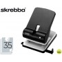 TALADRADOR SKREBBA PERFO 4 814NEGRO -CAPACIDAD 35 HOJAS
