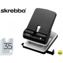 TALADRADOR SKREBBA PERFO 4 814NEGRO -CAPACIDAD 35 HOJAS