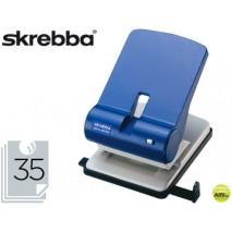TALADRADOR SKREBBA PERFO 4 814AZUL -CAPACIDAD 35 HOJAS