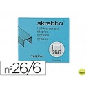 GRAPAS SKREBBA SK-26/6 (442) -GALVANIZADAS -CAJA DE 5000