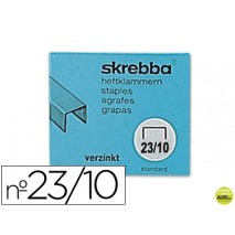 GRAPAS SKREBBA SK-23/10 (453) -GALVANIZADAS -CAJA DE 1000