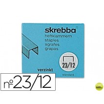 GRAPAS SKREBBA SK-23/12 (454) -GALVANIZADAS -CAJA DE 1000