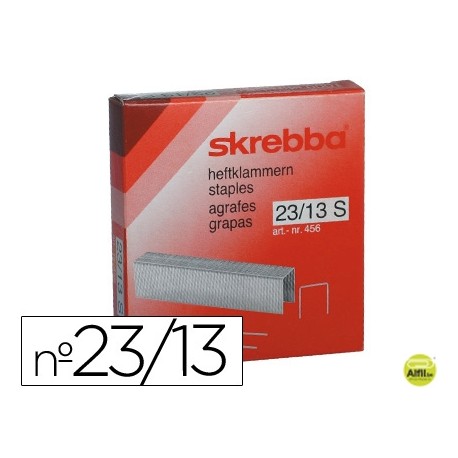 GRAPAS SKREBBA SK-23/13 S(456)-ACERO ESPECIAL -CAJA DE 1000