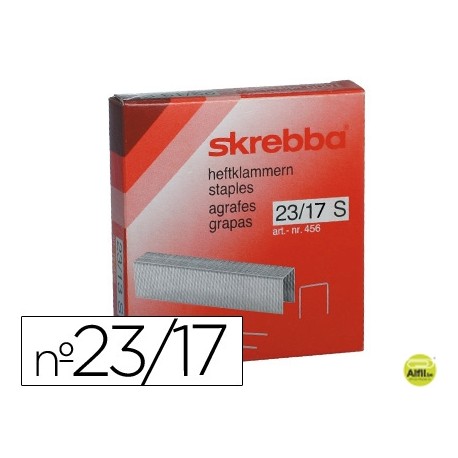 GRAPAS SKREBBA SK-23/17 S(458)-ACERO ESPECIAL -CAJA DE 1000