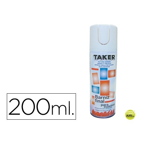 BARNIZ SPRAY PARA OLEO 200 ML