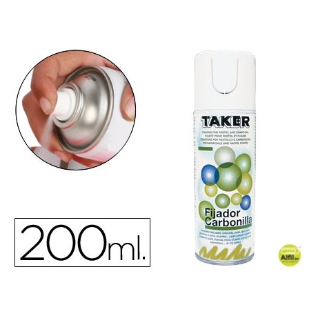 SPRAY FIJATIVO 200 ML -CARBONCILLO