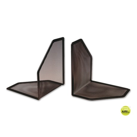 APOYALIBROS METALICO Q-CONNECTREJILLA COLOR NEGRO -JUEGO