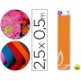 PAPEL CRESPON LIDERPAPEL 50 CM X 2.5M 34G/M2 SALMON