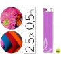 PAPEL CRESPON LIDERPAPEL 50 CM X 2.5M 34G/M2 LILA