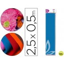 PAPEL CRESPON LIDERPAPEL 50 CM X 2.5M 34G/M2 AZUL