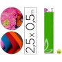 PAPEL CRESPON LIDERPAPEL 50 CM X 2.5M 34G/M2 VERDE