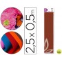 PAPEL CRESPON LIDERPAPEL 50 CM X 2.5M 34G/M2 MARRON