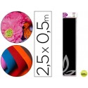 PAPEL CRESPON LIDERPAPEL 50 CM X 2.5M 34G/M2 NEGRO