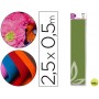 PAPEL CRESPON LIDERPAPEL 50 CM X 2.5M 34G/M2 VERDE OLIVA
