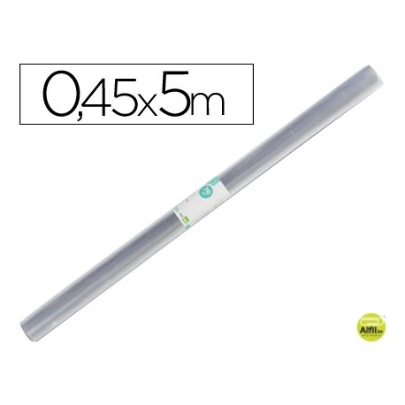 ROLLO PLASTICO FORRALIBROS 0,45X5 MT LIDERPAPEL