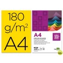 CARTULINA LIDERPAPEL A4 180G/M2 AMARILLO