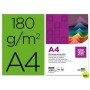 CARTULINA LIDERPAPEL A4 180G/M2 VERDE