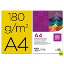 CARTULINA LIDERPAPEL A4 180G/M2 ORO