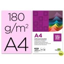 CARTULINA LIDERPAPEL A4 180G/M2 ROSA