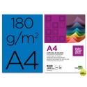CARTULINA LIDERPAPEL A4 180G/M2 AZUL