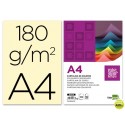 CARTULINA LIDERPAPEL A4 180G/M2 CREMA