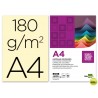 CARTULINA LIDERPAPEL A4 180G/M2 CREMA