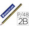 LAPICES DE GRAFITO STAEDTLER TRIPLUS 2B -EXPOSITOR DE 48 UNIDADES