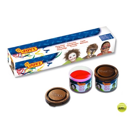 CREMA MAQUILLAJE JOVI 30 CC -CAJA DE 5 COLORES SURTIDOS
