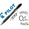 BOLIGRAFO PILOT G-2 NEGRO TINTA GEL -RETRACTIL -SUJECION DE CAUCHO