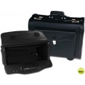 MALETIN ATACHE PILOTO P-732 NEGRO CON ASA EXTENSIBLE -CERRADURA CON COMBINACION -RUEDAS 49X35X22,5 C