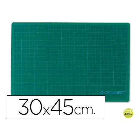PLANCHA PARA CORTE Q-CONNECT -TAMAÑO 300X450 MM A3 -VERDE