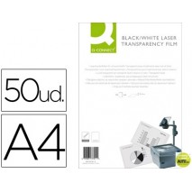TRANSPARENCIA Q-CONNECT DIN A4DE ALTA CALIDAD KF37011 PARA IMPRESORA LASER CAJA DE 50