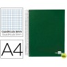 BLOC ESPIRAL LIDERPAPEL A4 MICRO PAPERCOAT TAPA FORRADA 160H 70G CUADRO 5MM 5 BANDAS 4 TALADROS. VER