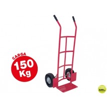CARRETILLA PORTAPAQUETES -CON RUEDAS NEUMATICAS -TAMAÑO 1120X435X595 MM -CARGA DE 150 KG