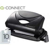 TALADRADOR Q-CONNECT KF01233 NEGRO -ABERTURA 1 MM -CAPACIDAD 10 HOJAS