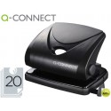 TALADRADOR Q-CONNECT KF01234 NEGRO -ABERTURA 2 MM -CAPACIDAD 20 HOJAS