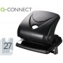 TALADRADOR Q-CONNECT KF01235 NEGRO -ABERTURA 2,7 MM -CAPACIDAD 27 HOJAS