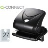 TALADRADOR Q-CONNECT KF01235 NEGRO -ABERTURA 2,7 MM -CAPACIDAD 27 HOJAS