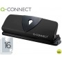 TALADRADOR Q-CONNECT KF01238 NEGRO -4 TALADROS -ABERTURA 1,6 MM -CAPACIDAD 16 HOJAS