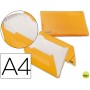 CARPETA BEAUTONE CLASIFICADOR FUELLE 32181 POLIPROPILENO DIN A4 NARANJA SERIE FROSTY 13 DEPARTAMENTO