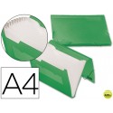 CARPETA BEAUTONE CLASIFICADOR FUELLE 32183 POLIPROPILENO DIN A4 VERDE SERIE FROSTY 13 DEPARTAMENTOS