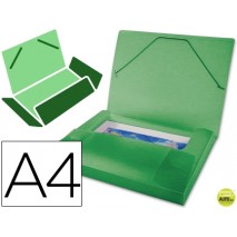 CARPETA BEAUTONE PORTADOCUMENTOS 36853 POLIPROPILENO DIN A4 VERDE SERIE FROSTY LOMO 25 MM