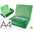 CARPETA BEAUTONE PORTADOCUMENTOS 36853 POLIPROPILENO DIN A4 VERDE SERIE FROSTY LOMO 25 MM